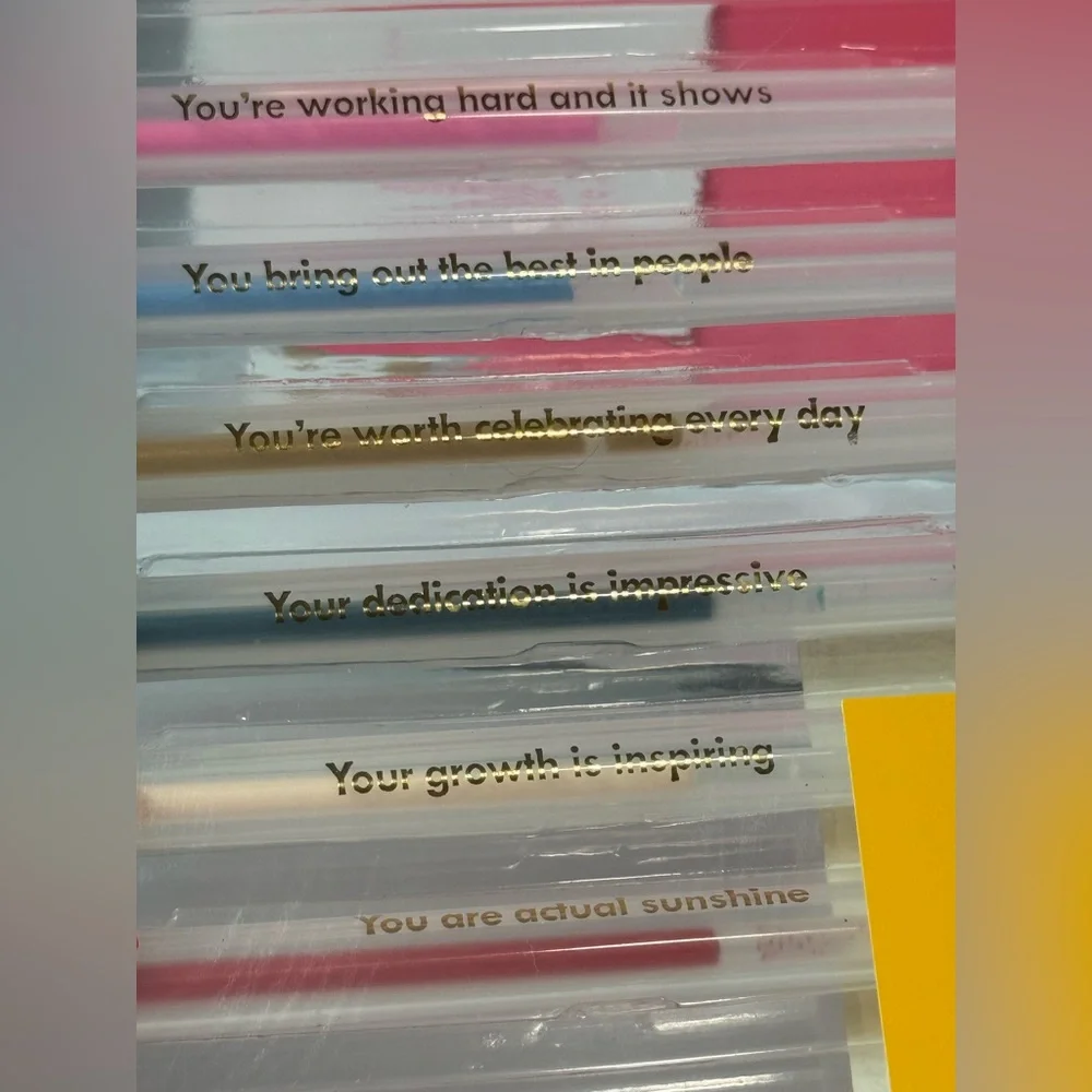 ban.do Stationery Bundle – Hopes Dreams Notebook Set & Motivational Gel Pens NEW